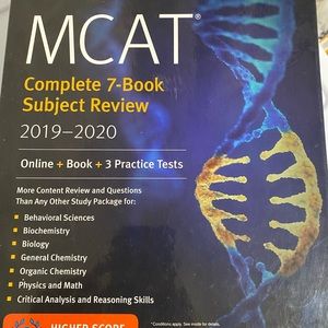 Kaplan Mcat complete 7 book subject review